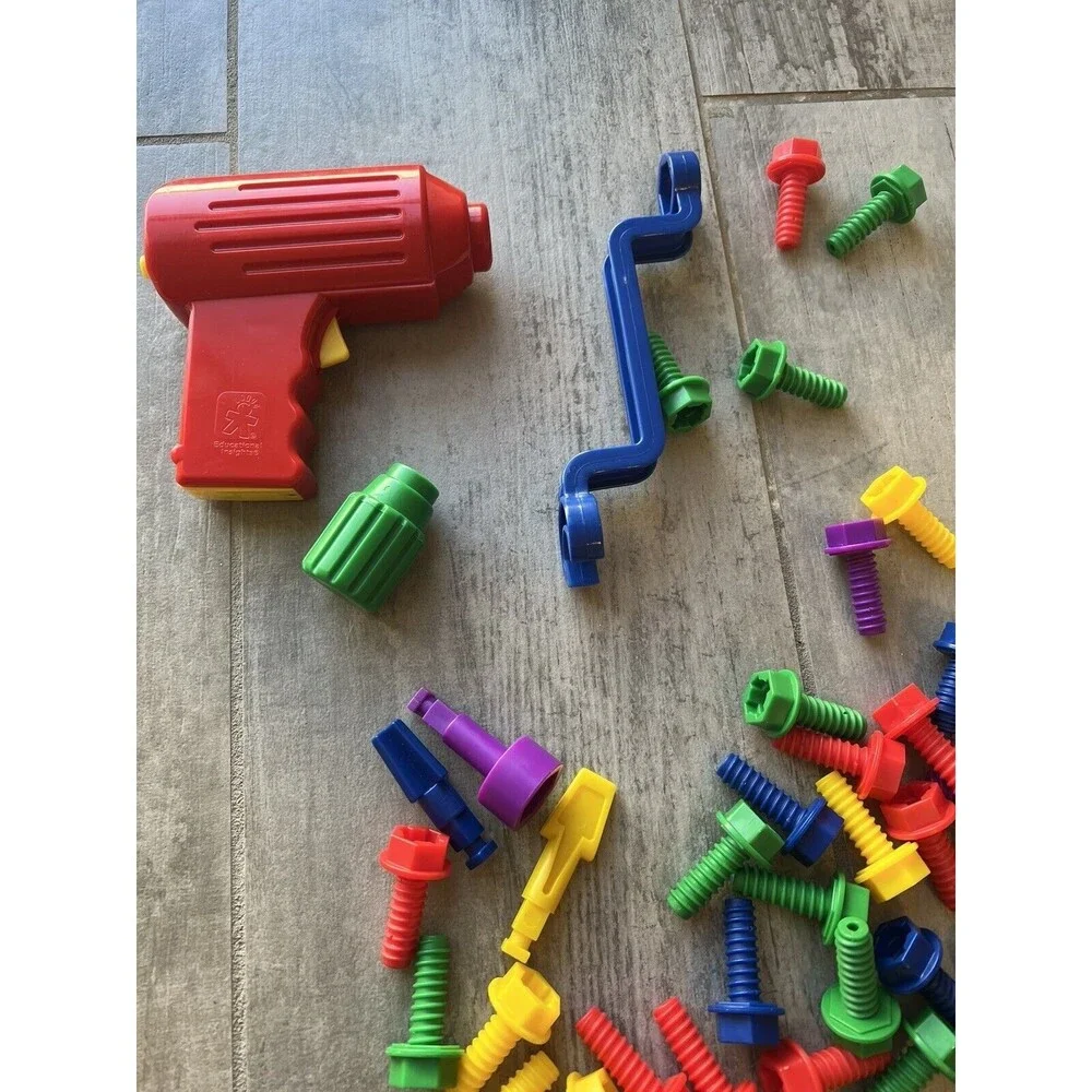 Educational Insights Design & Drill Activity Center Montessori Learning STEM Toy